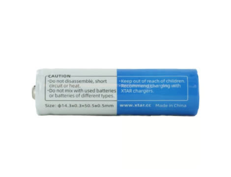 XTAR 14500-120PCM 1200mAh NEW Li-ION - 3