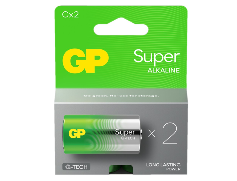 Alkaline battery LR14 GP SUPER G-TECH