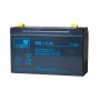 AGM battery 6V 12Ah MW