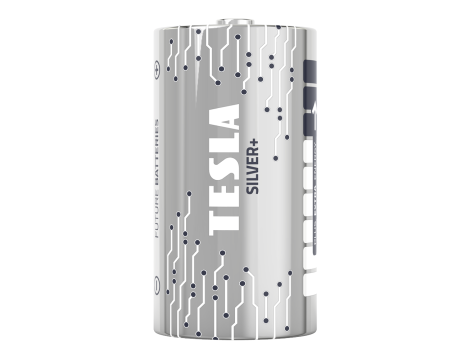 Bateria alk. LR20 TESLA SILVER+ B2 1,5V - 2