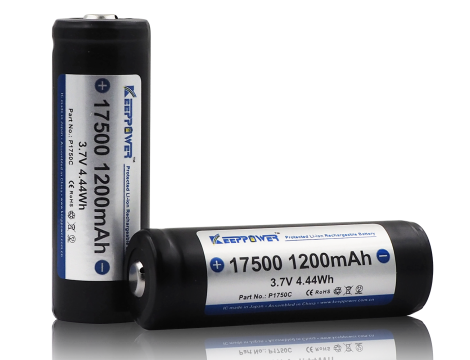 KEEPPOWER ICR17500-120PCM 1200mAh  4/5A Li-ION