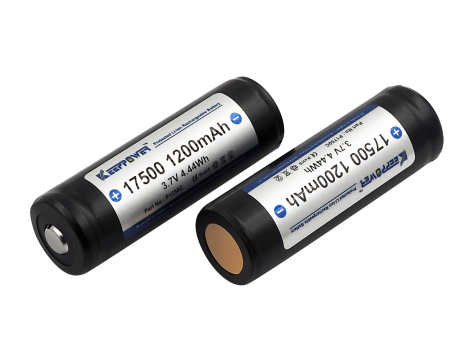 KEEPPOWER ICR17500-120PCM 1200mAh  4/5A Li-ION - 3