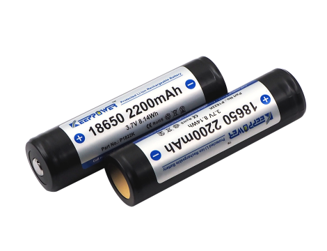 KP ICR18650-220PCM 2200mAh Li-ION - 3