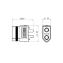 Amass XT60W-F connector - 6