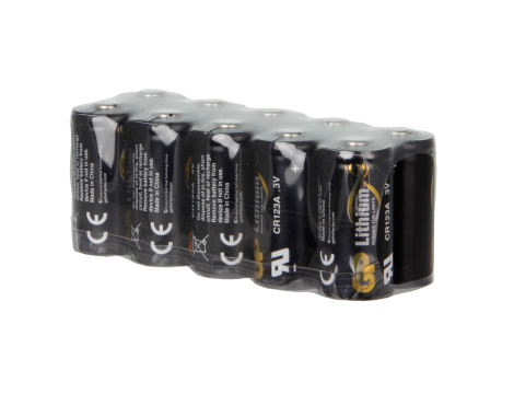 10 x Bateria litowa CR123A GP 3,0V LiMnO2 (10 sztuk) - 2