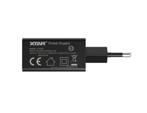 XTAR PD20W 5V/9V/12V USB-C 20W Charger. - 4