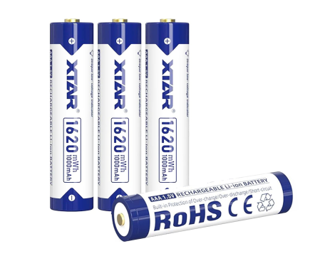 XTAR 10440-1.5V 1620mWh Li-ION AAA B4