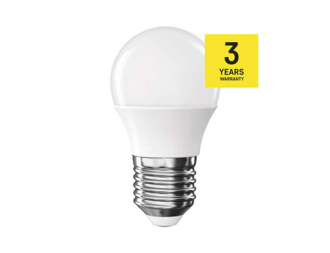 Żarówka EMOS kulka LED E27 4,2W NW - 3