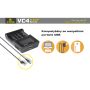 Charger XTAR VC4 for 18650/32650 USB - 18