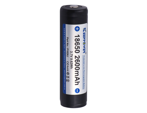 KEEPPOWER ICR18650-260PCM 2600mAh Li-ION