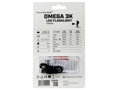 LED Flashlight MacTronic OMEGA 3K FHH0143 - 4
