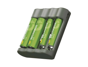 Battery charger GP B441+ 2× AA 2100mAh+ 2× AAA - 2