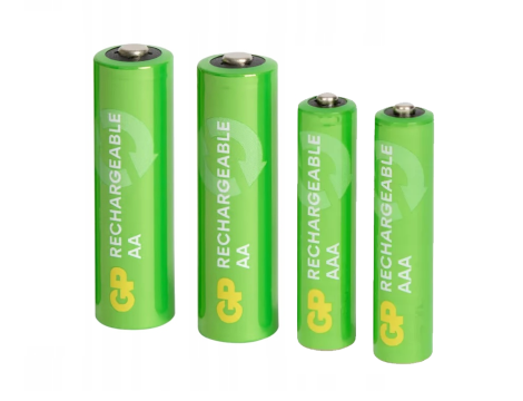Battery charger GP B441+ 2× AA 2100mAh+ 2× AAA - 5
