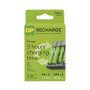 Battery charger GP B441+ 2× AA 2100mAh+ 2× AAA