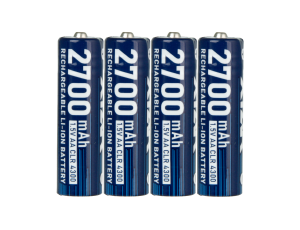 XTAR 14500-1.5V 4300mWh Li-ION AA BOX4 - 2