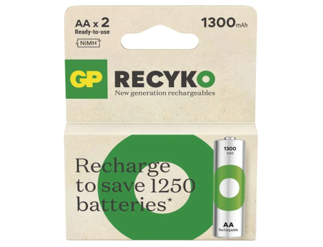 GP Recyko R6/AA 1300mAh Series B2