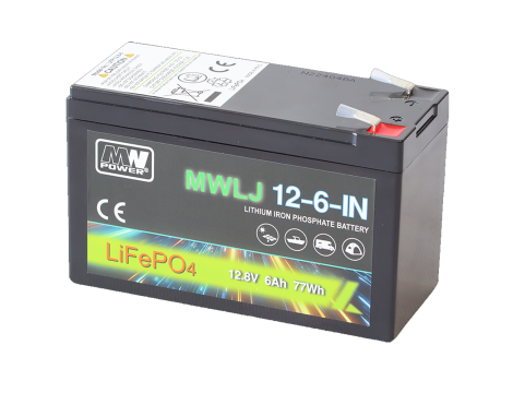 Battery MWLJ 12,8V/6Ah LiFePO4 T1
