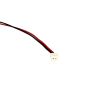 Plug with wires ELCO8283-2P AWG26/20 red/blk