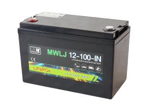 Battery MWLJ 12,8V/100Ah LiFePO4 M8