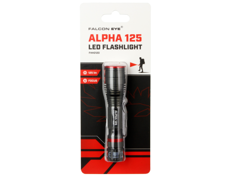LED Flashlight MacTronic ALPHA 125 FHH0120 1xAA - 2