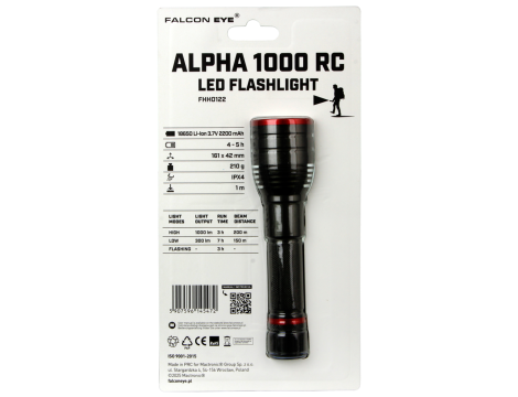 LED Flashlight MacTronic ALPHA 1000 RC FHH0122 - 3