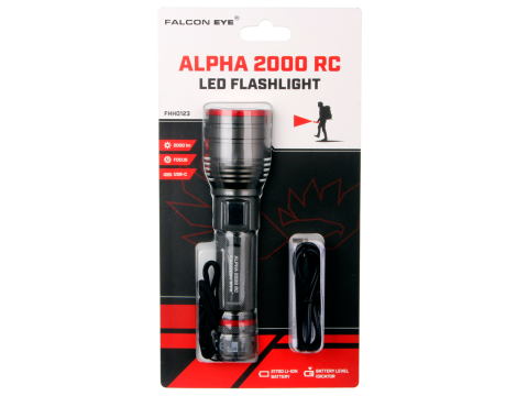 LED Flashlight MacTronic ALPHA 2000 RC FHH0123 - 2