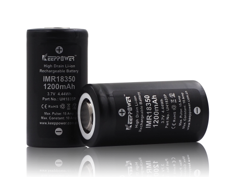 KEEPPOWER IMR18350 1200mAh Li-ION