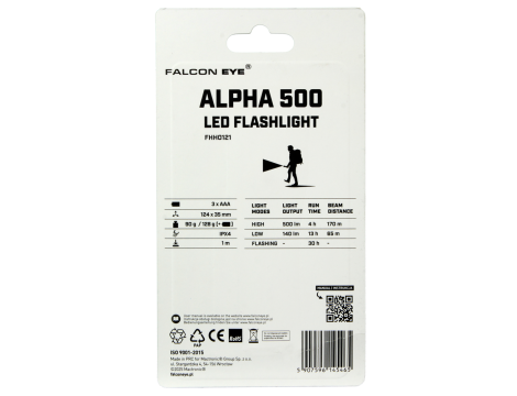 LED Flashlight MacTronic ALPHA 500 FHH0121 - 3