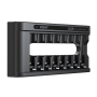 Zestaw XTAR: Ładowarka XTAR LC8 AA/AAA 1,5V Li-ION + Akumulatory XTAR 14500-1.5V 4150mWh Li-ION AA - 3