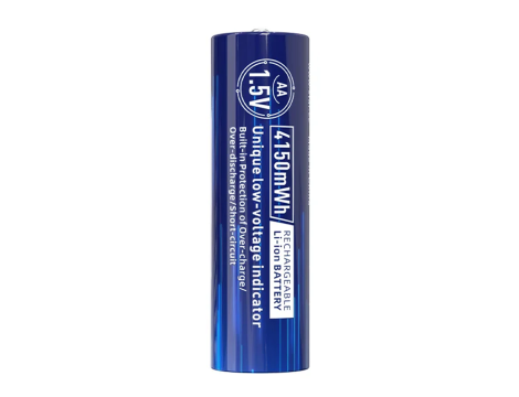 Zestaw XTAR: Ładowarka XTAR L8 AA/AAA 1,5V Li-ION + Akumulatory XTAR 14500-1.5V 4150mWh Li-ION AA - 5