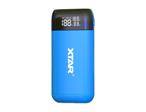 Ładowarka XTAR PB2SL BLUE 18650/21700 - 2 Ładowarka XTAR PB2SL BLUE 18650/21700 - 2