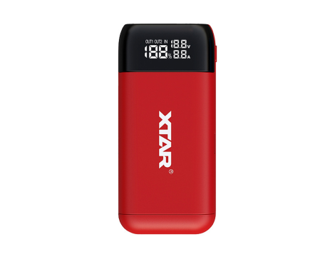 Ładowarka XTAR PB2SL RED 18650/21700 - 2