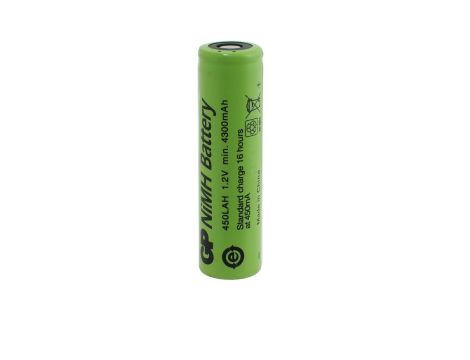 GP 450LAH 4500mAh  18670 Ni-MH 1,2V - 6