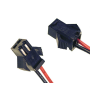 Plug with wires JST SMP-02V-BC - 3