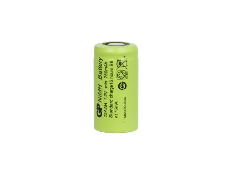 GP 75AAH 750mAh  2/3AA NiMH