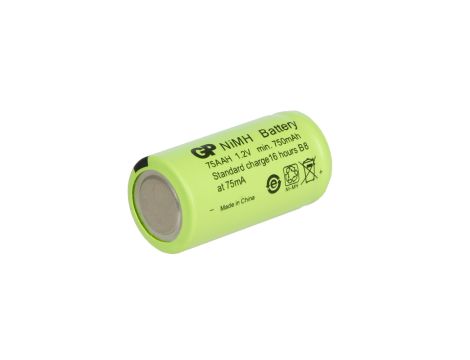 GP 75AAH 750mAh  2/3AA NiMH - 3