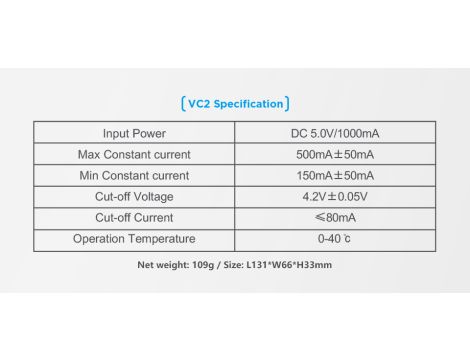 Ładowarka XTAR VC2 18650/26650 - 15