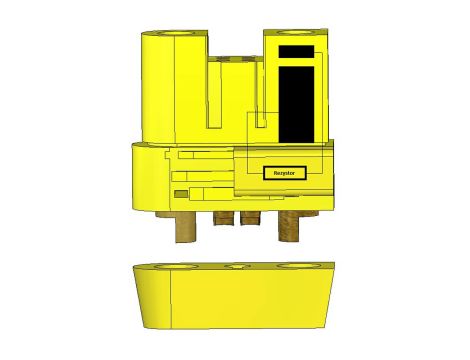 Amass AS120-F connector - 6