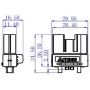 Amass AS120-F connector - 16