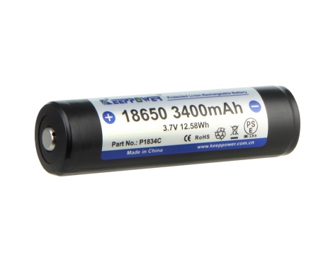 KEEPPOWER ICR18650-340PCM 3400mAh Li-ION P1834C - 2