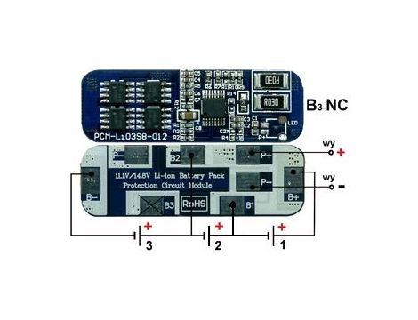 PCM-L03S08-012 for 11,1V / 7A - 3