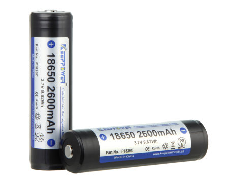 KEEPPOWER ICR18650-260PCM 2600mAh Li-ION P1826C