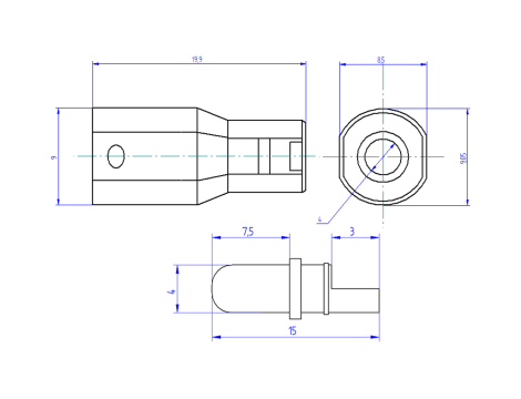 Amass SH4.0U-M connector - 5