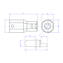 Amass SH4.0U-M connector - 5