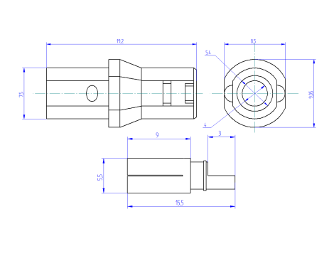 Amass SH4.0U-F connector - 5