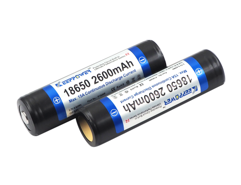 KEEPPOWER ICR18650-260PCM-R 2600mAh Li-ION 15A - 3