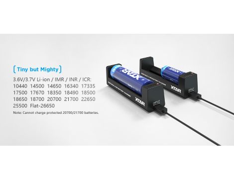 Ładowarka XTAR MC1-C 18650/26650 Li-ION - 2