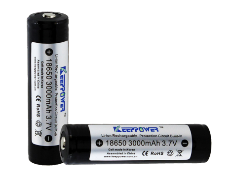 KEEPPOWER ICR18650-300PCM 3000mAh Li-ION