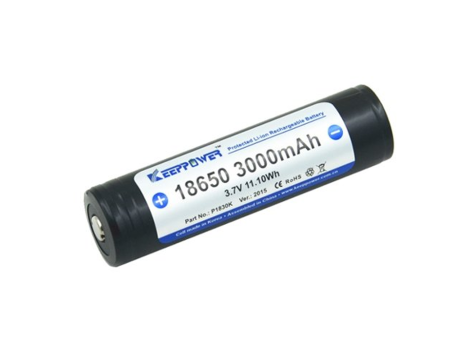KP ICR18650-300PCM 3000mAh Li-ION - 2