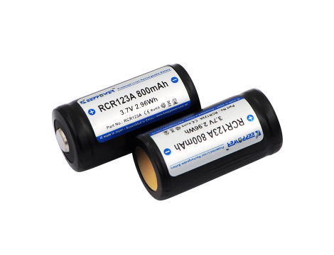 KP RCR123A 800mAh Li-ION 16340 - 3